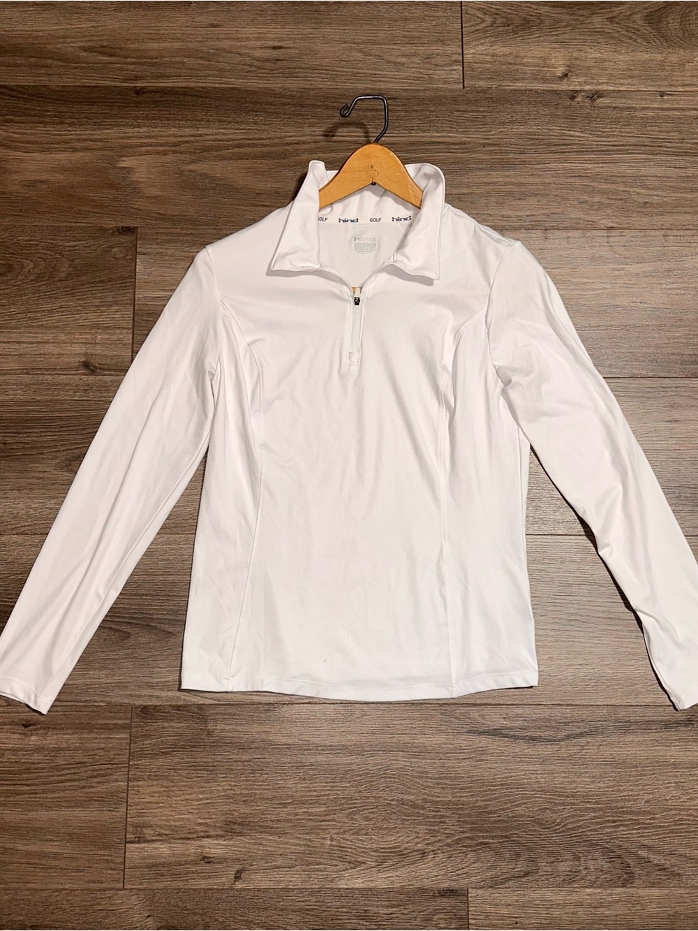 Hind Quarter-Zip Long Sleeve Pullover Top